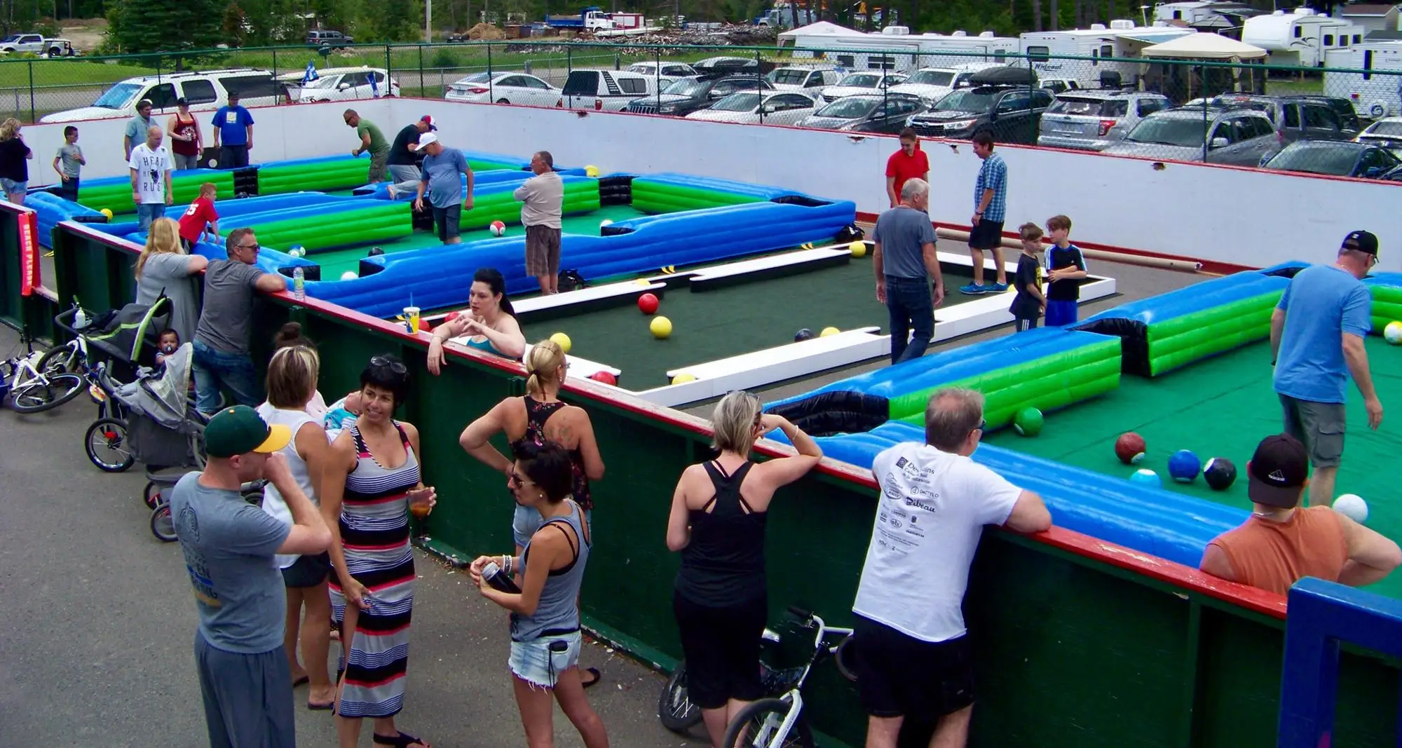 Indoor & Outdoor Game Snookball Inflatable Table /inflatable Billiard