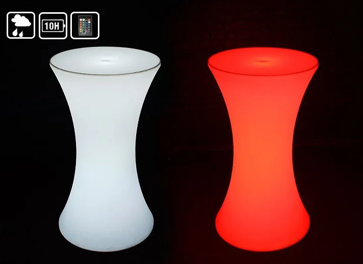 2020 Popular Rgbw Illuminated Light Up Bar Table Outdoor Led Glow