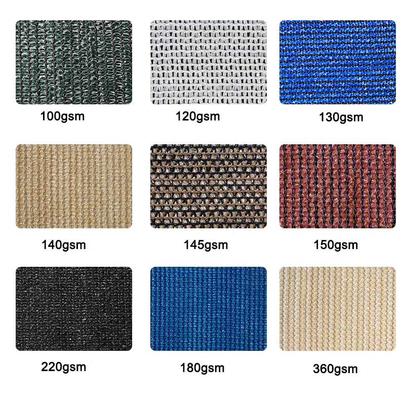 Greenhouse 40% To 80% Hdpe Shade Net Dark Green 30gsm