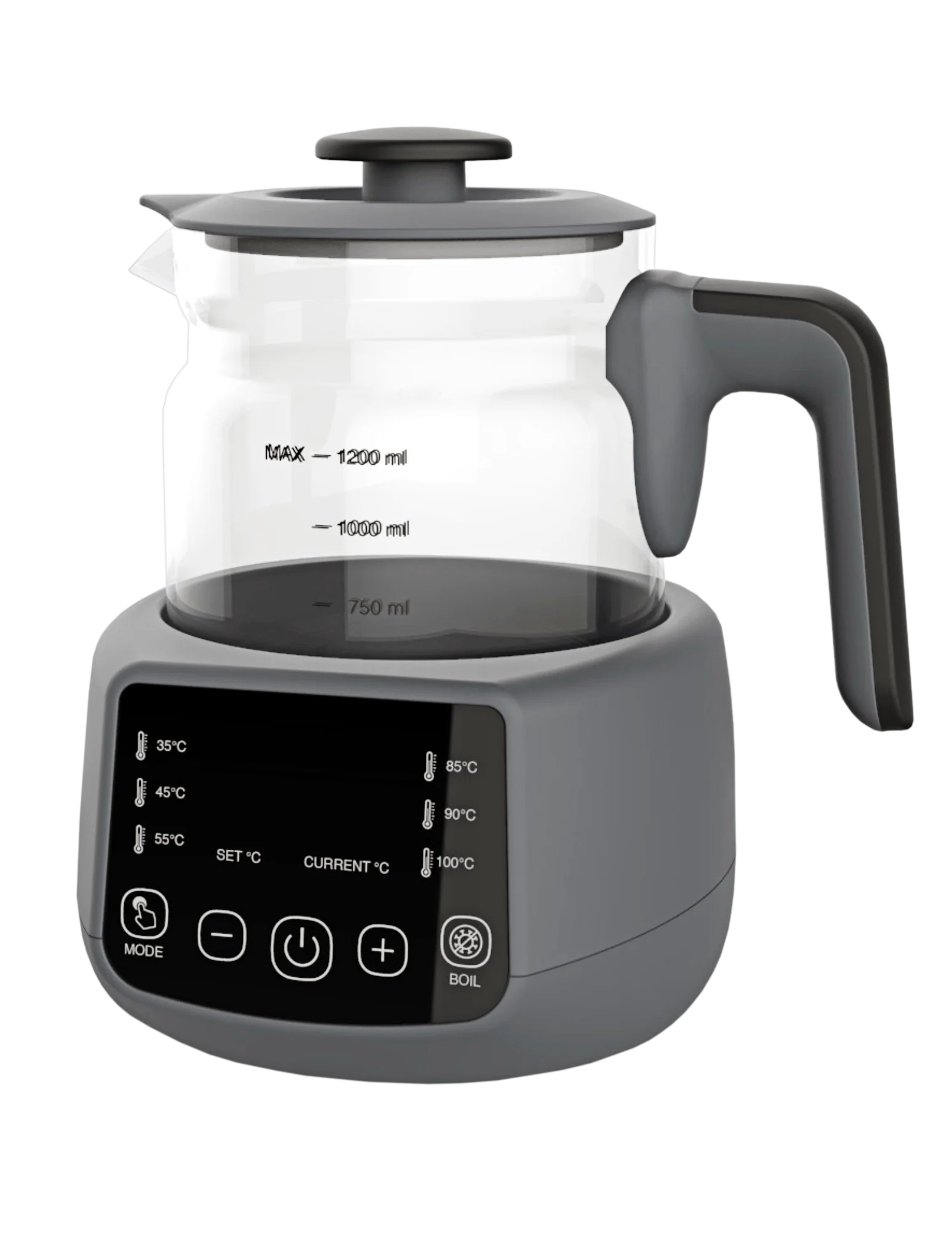 Best Selling Electric Baby Formula Kettle Glass Jug Baby Fast Water