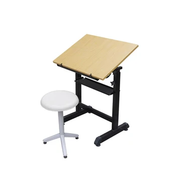 childrens wooden desk and chair