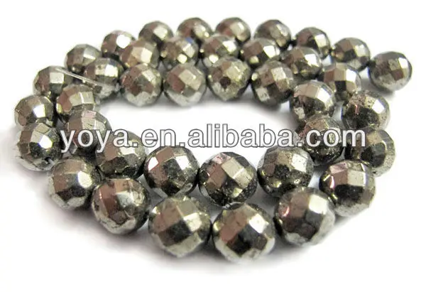 Natural golden iron faceted pyrite Hexagon Nugget Cube beads,pyrite nugget freeform irregular beads.jpg