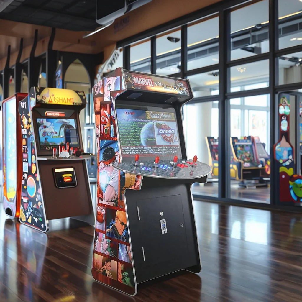 product raisefun factory wholesale 4 person coin operated arcade game machine multiple classics for 6 year olds prize games for game-4