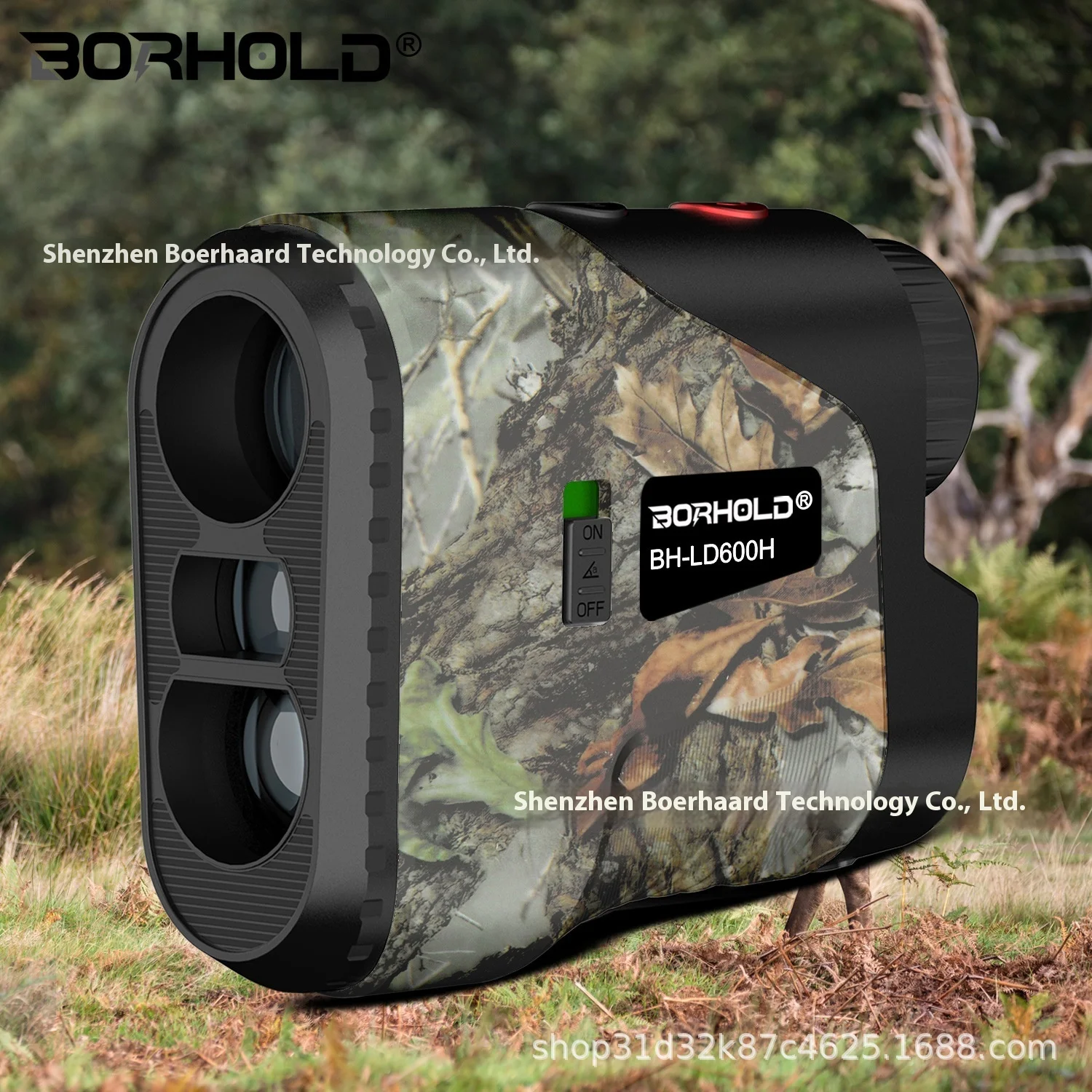 Factory Direct Outdoor Camouflage Laser Rangefinder Telescopic Angle & Speed Altitude Measurement Tool