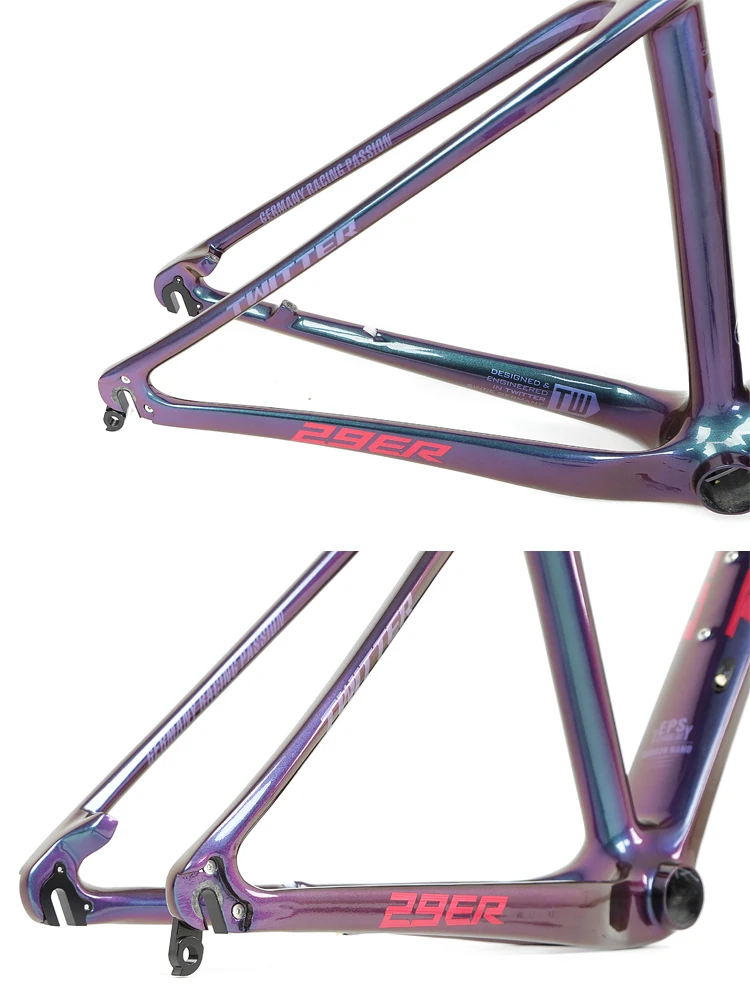 Super light bike parts oem 27.5 inch 29er mtb Toray carbon bicycle frame manufacturer