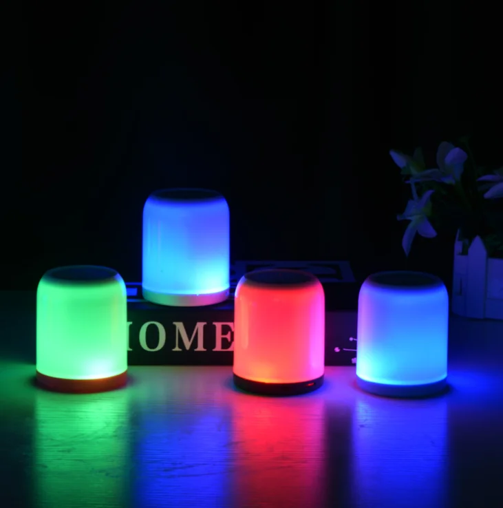 Senpaga Agordita logebla portebla sendrata sono malgranda mini bluetooth-promocio donac-parolanta karto-bendo led speaker - ANKUX Tech Co., Ltd