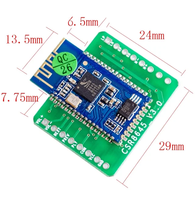 Csr 4.0 bluetooth. Csr8645. Csr8645 на плате. APTX модуль.