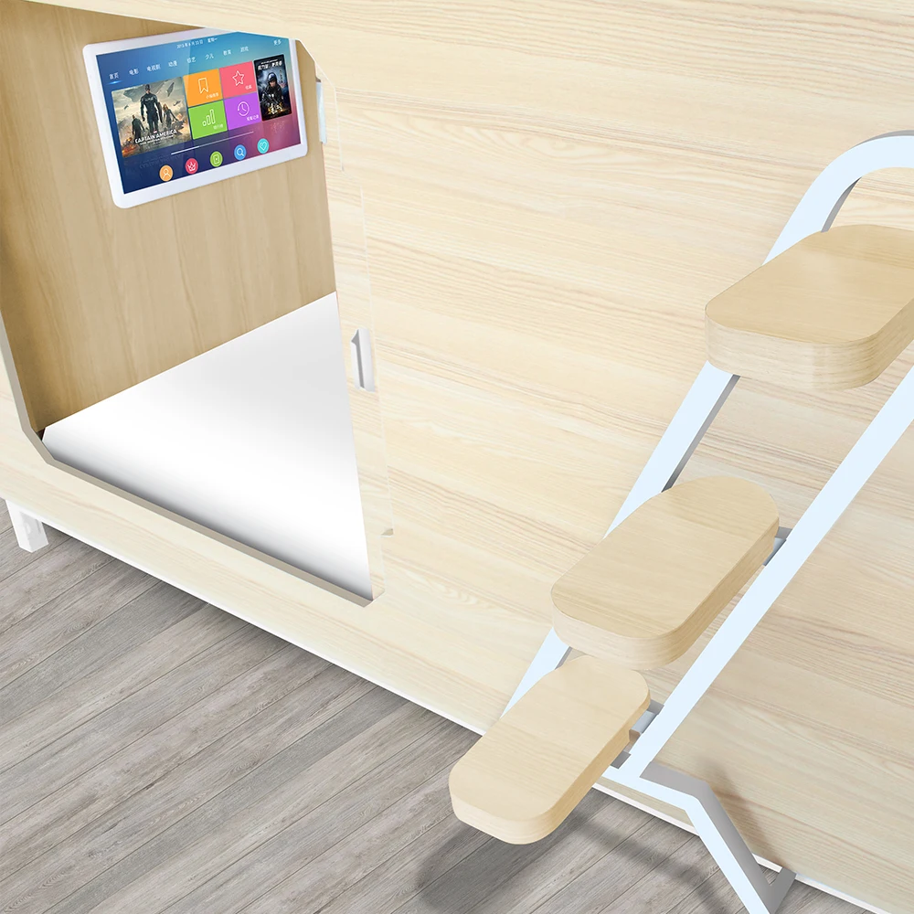 Starsdove Wooden Capsule Bunk Bed For Hostels /school Students