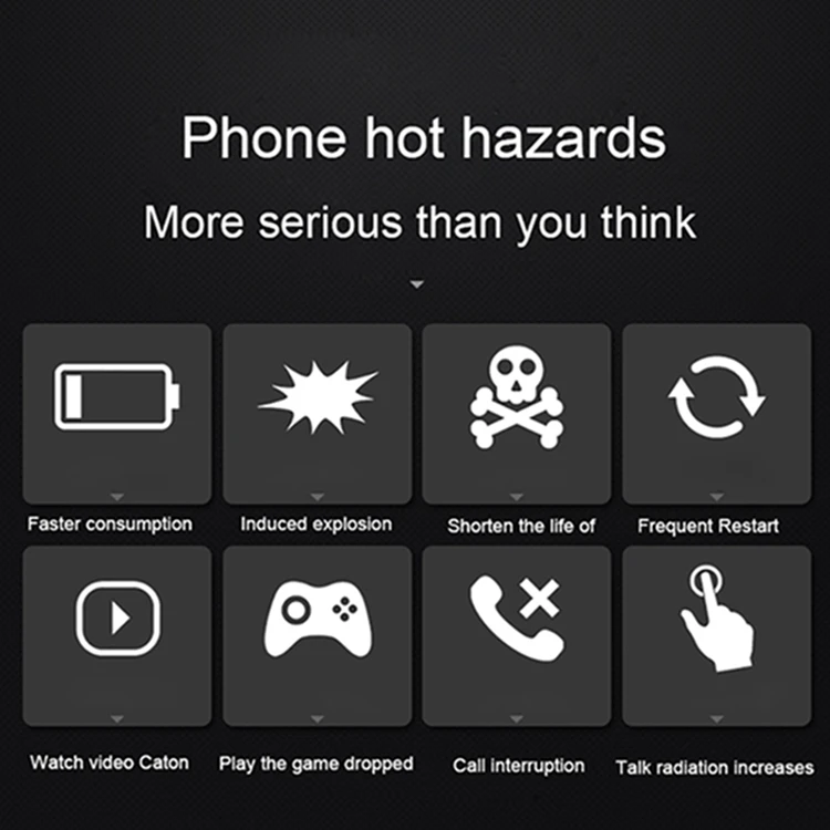 OTAO Heat Dissipation Telefon Phone Case For iPhone 11 Pro Max X XS XR 7 8 6s Plus Ultra Thin PC Matte Mobile Phone Shell Cover