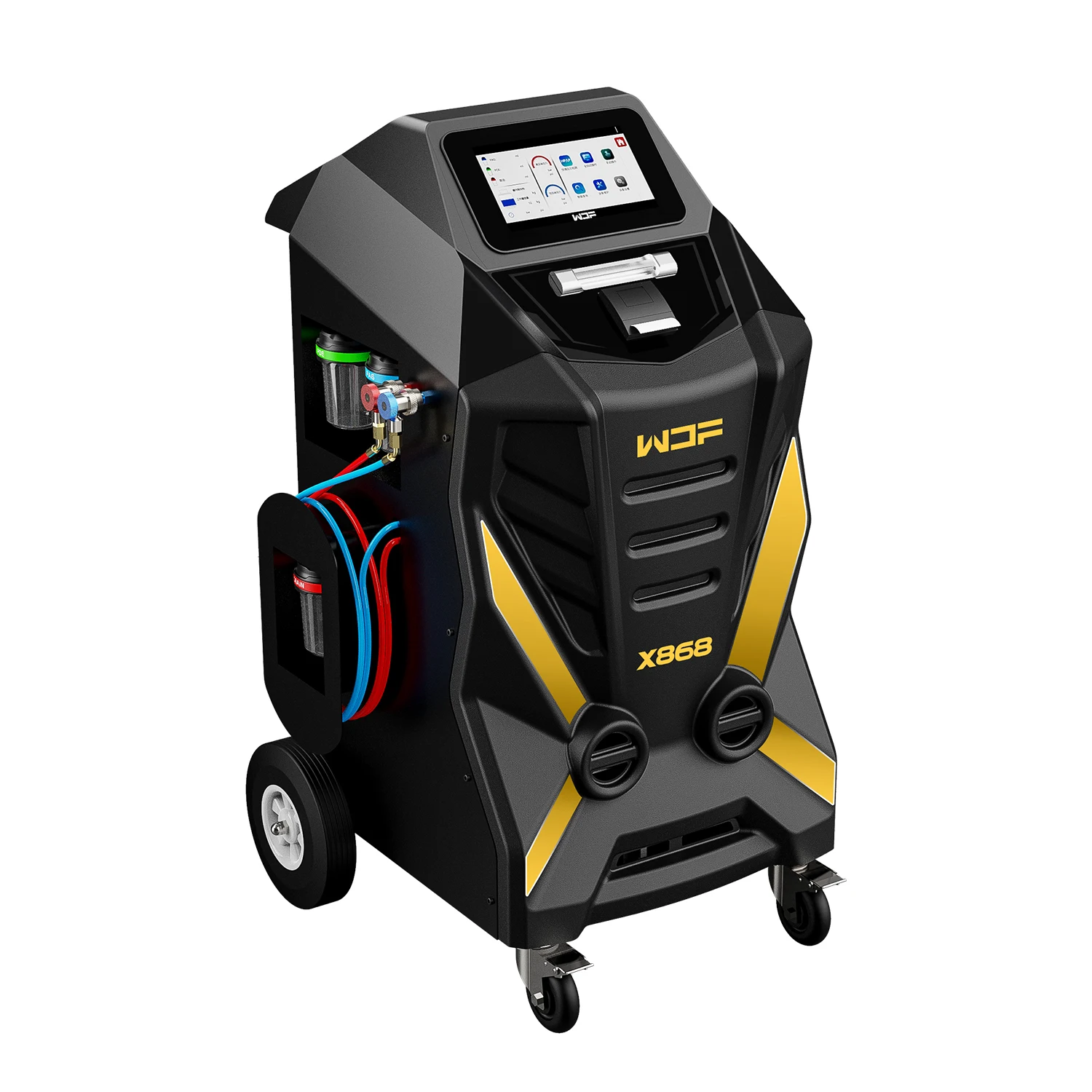 X868 Automatic AC Flush Machine - Precise R134A Recovery