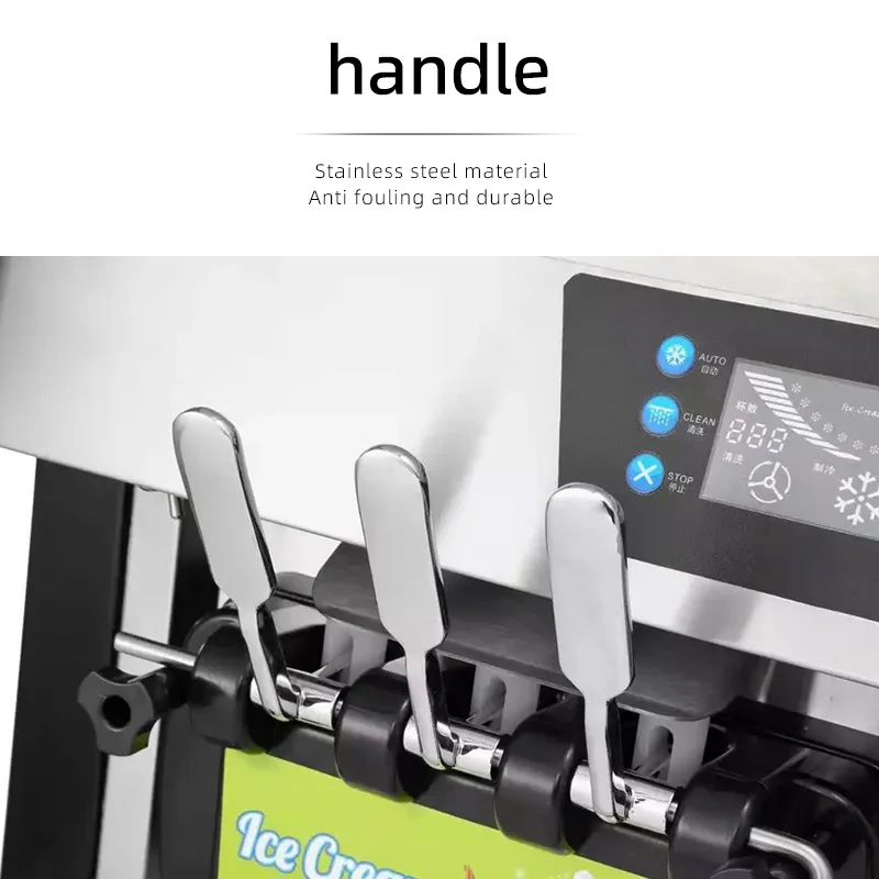 Commercial Three Flavors Ice Cream Machine For Sale Buy Ice Cream