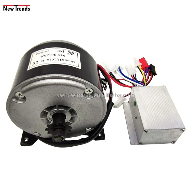 My1016 250w 24v Electric Brushed Dc Motor With 250w Controller For ...