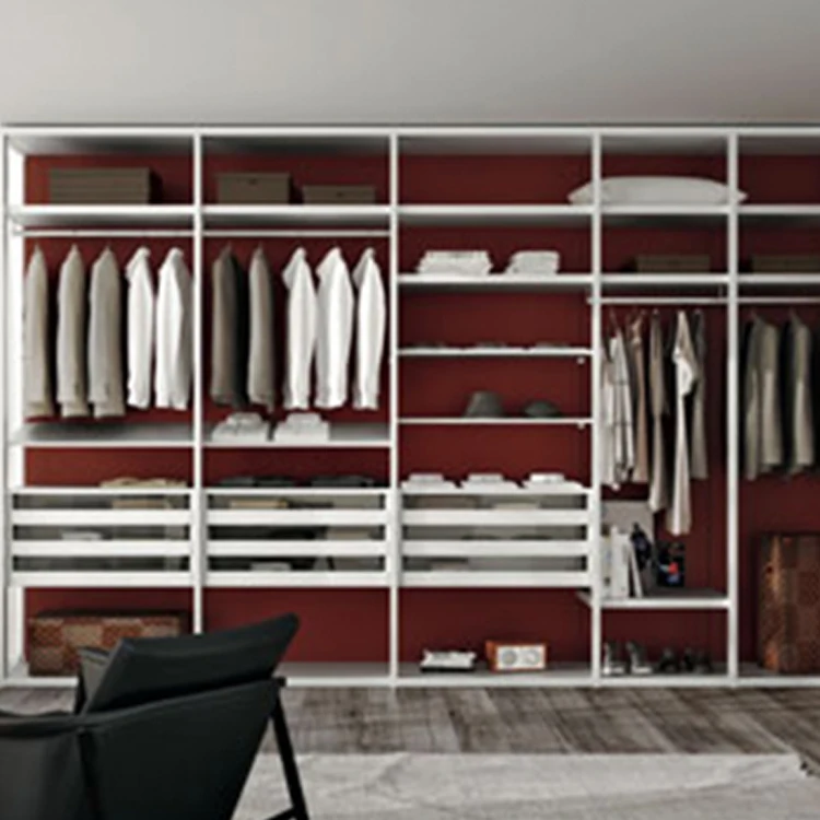 Latest new design mini wooden wardrobe door bedroom furniture clothes cabinet