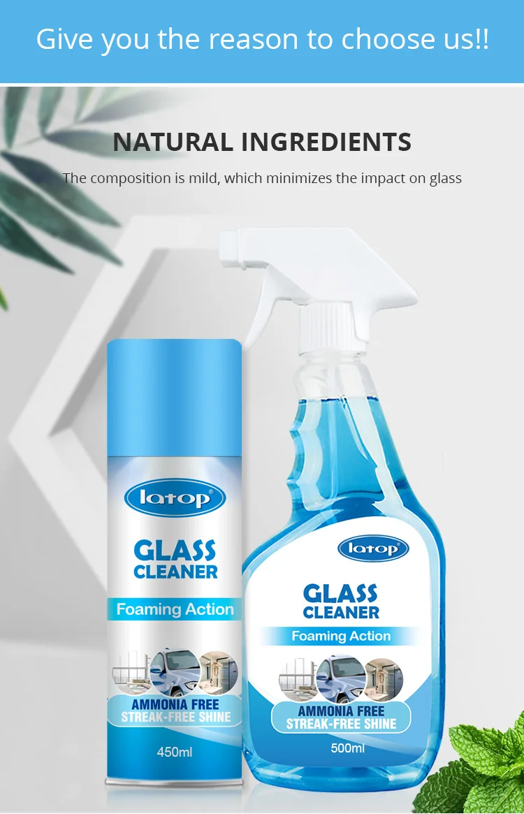 Smudge Remover Cheap Price Household Eco Friendly Car Windscreen Glass Cleaner Bedroom Shower