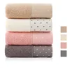 China wholesale cotton home bath towel face towel 34x75,110gsm