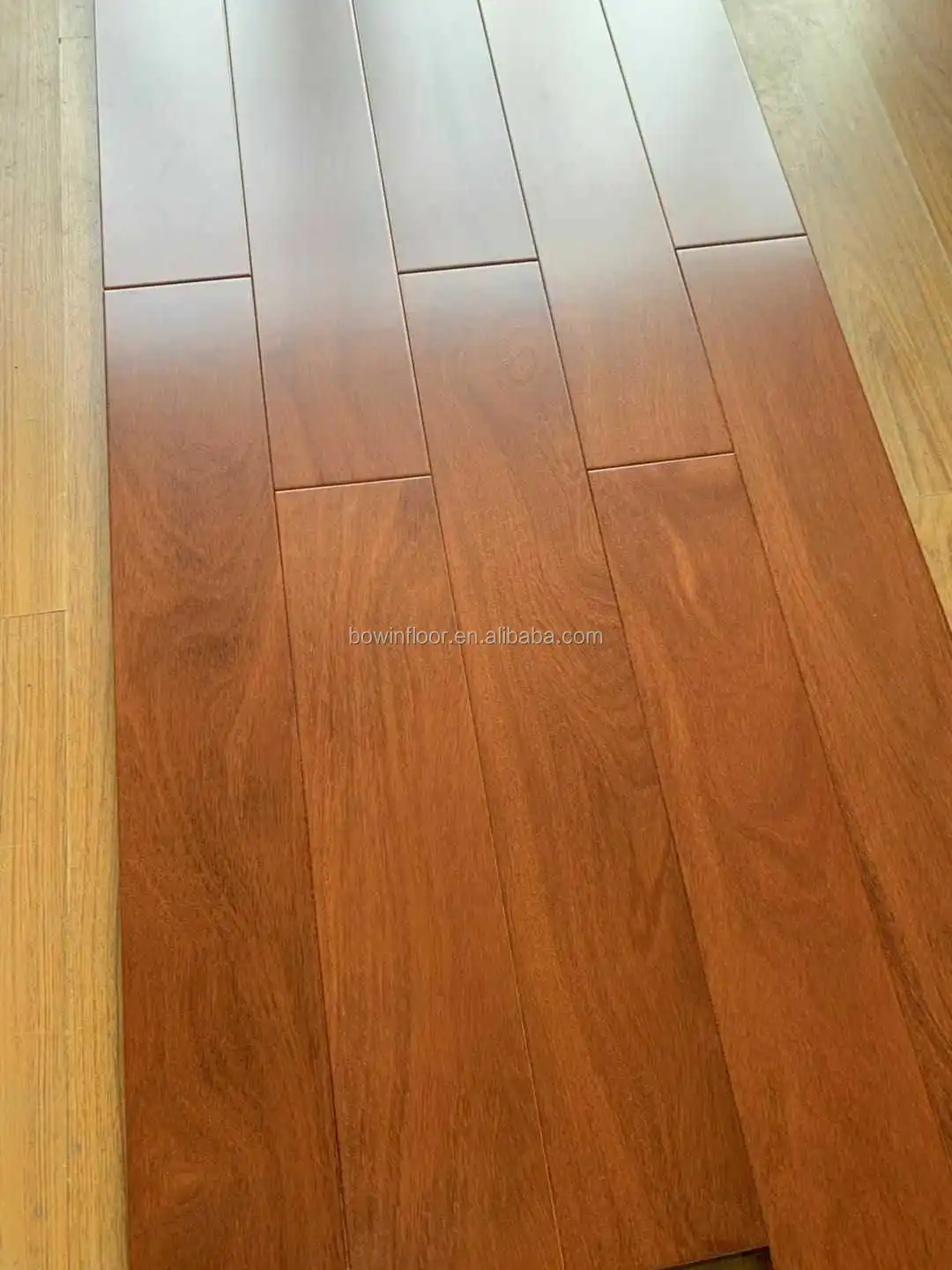 UV finished cumaru hardwood wood flooring