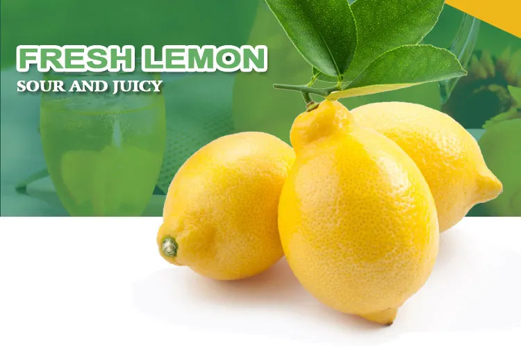 Vysoko kvalitné čínske veľkoobchodné čerstvé žlté citróny