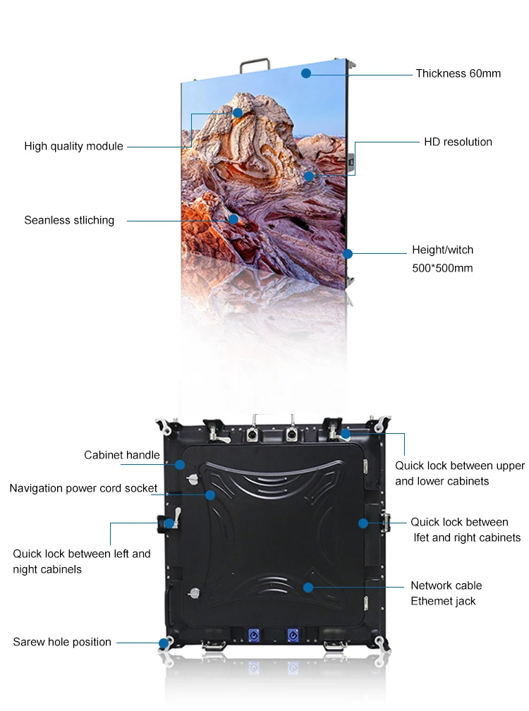 Jekaz Led Outdoor P5 4mx3m Hd Outdoor Video Led Screen High Quality P5 Outdoor Full Color Led Video Advertising Display - Famidy.com