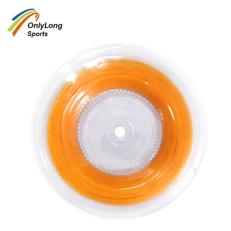 Tennis Racket String 200m Reel Polymer 17 Guage 17g Durable Spin Power