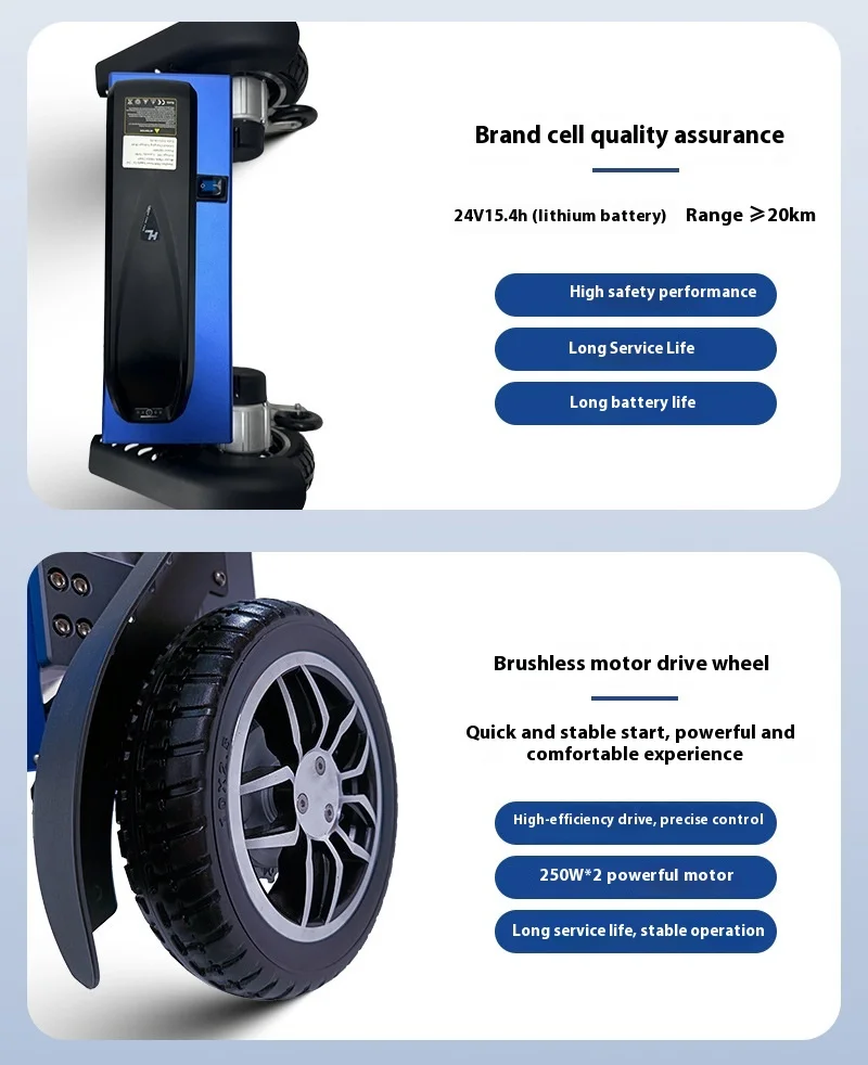 Automatic Walker Durable Aluminum & Steel Electric Automatic Walker Sports Entertainment ...
