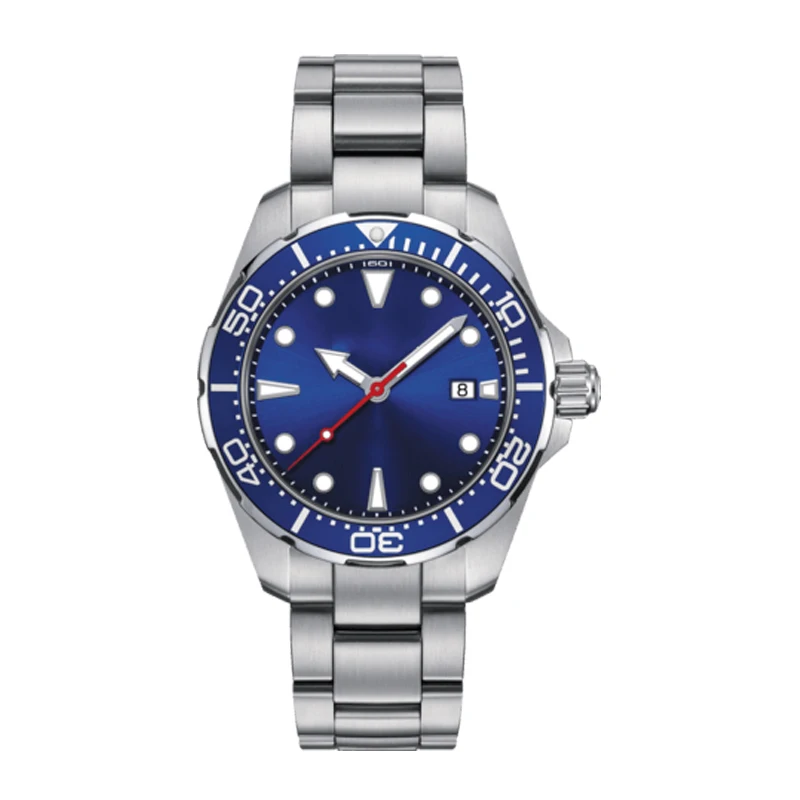automatic movement bezel diving watch stainless stee