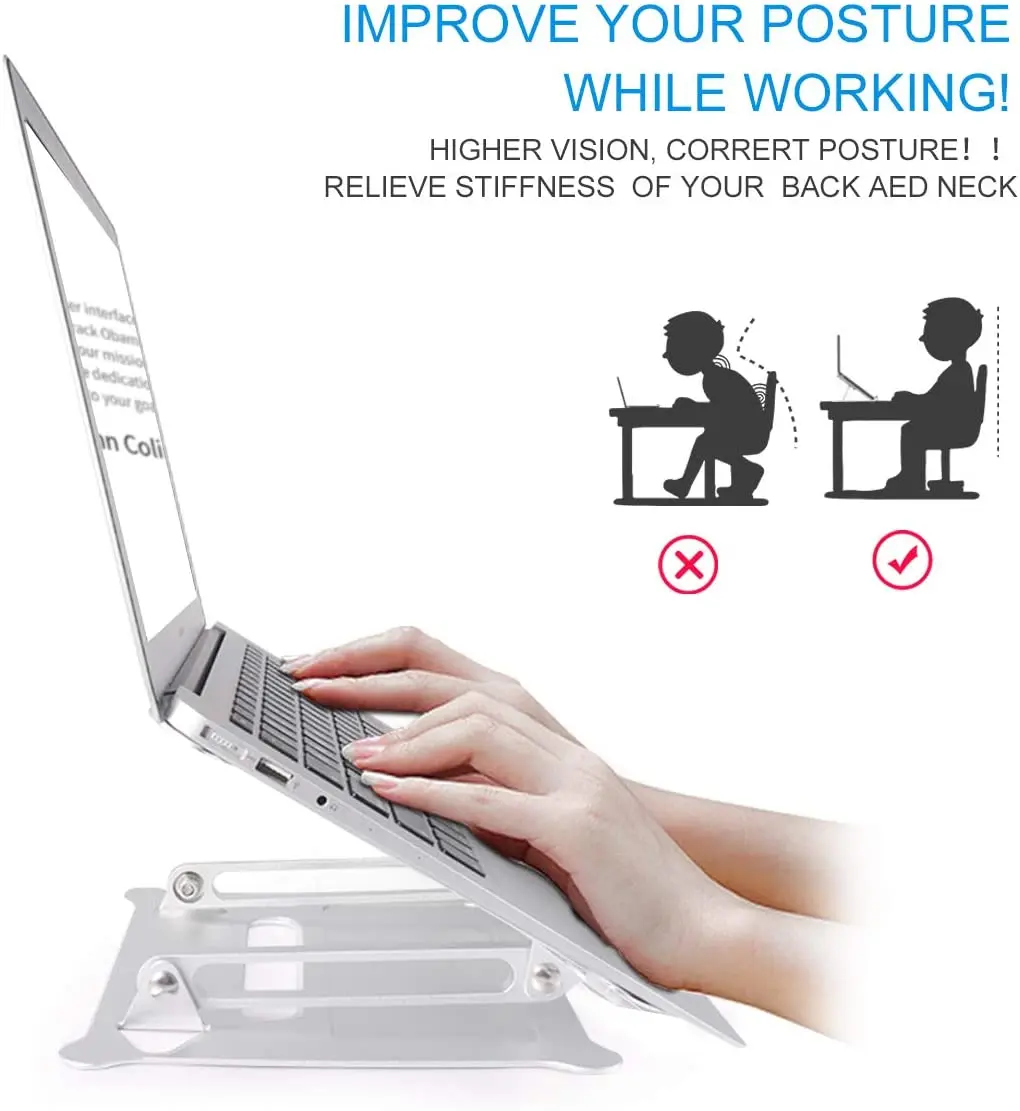 vertical laptop stand