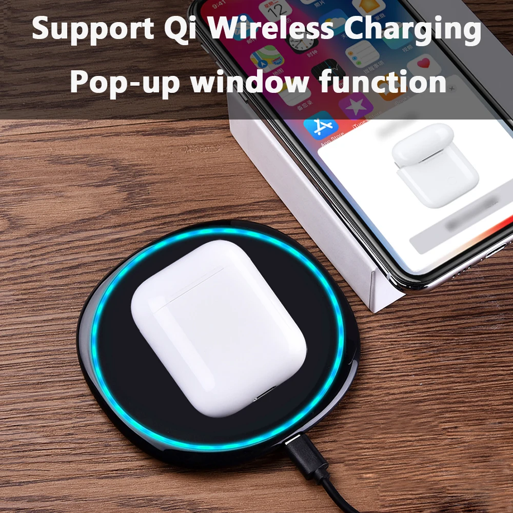 i100 TWS original LK-TE9 Earbuds Bluetooth Headset XY Wireless Earphone PK I30 I20 W1 Chip For iPhone Earphones - ANKUX.COM
