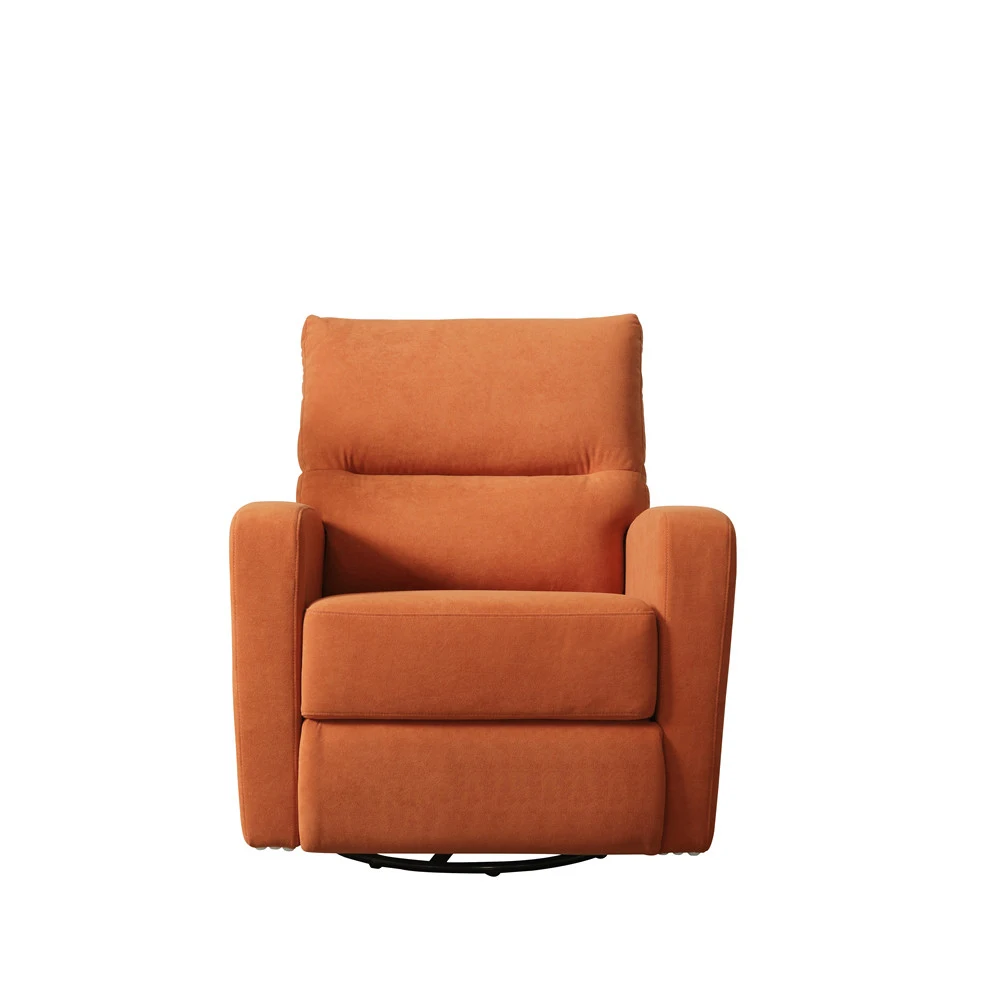 luxury multifunction single reclining chair sofa with footrest