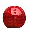 Big Red Air Bouncing Belly Bumper Bubble Soccer Ball Game Play on Grass