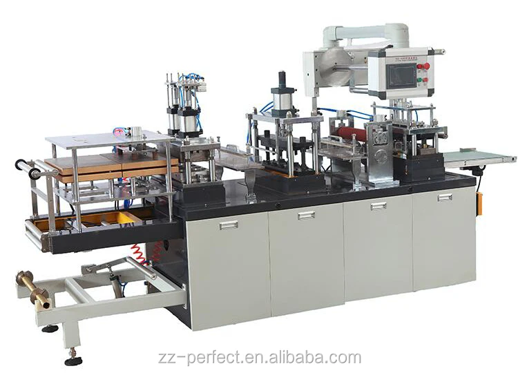High speed automatic pp paper cup lids forming making machine