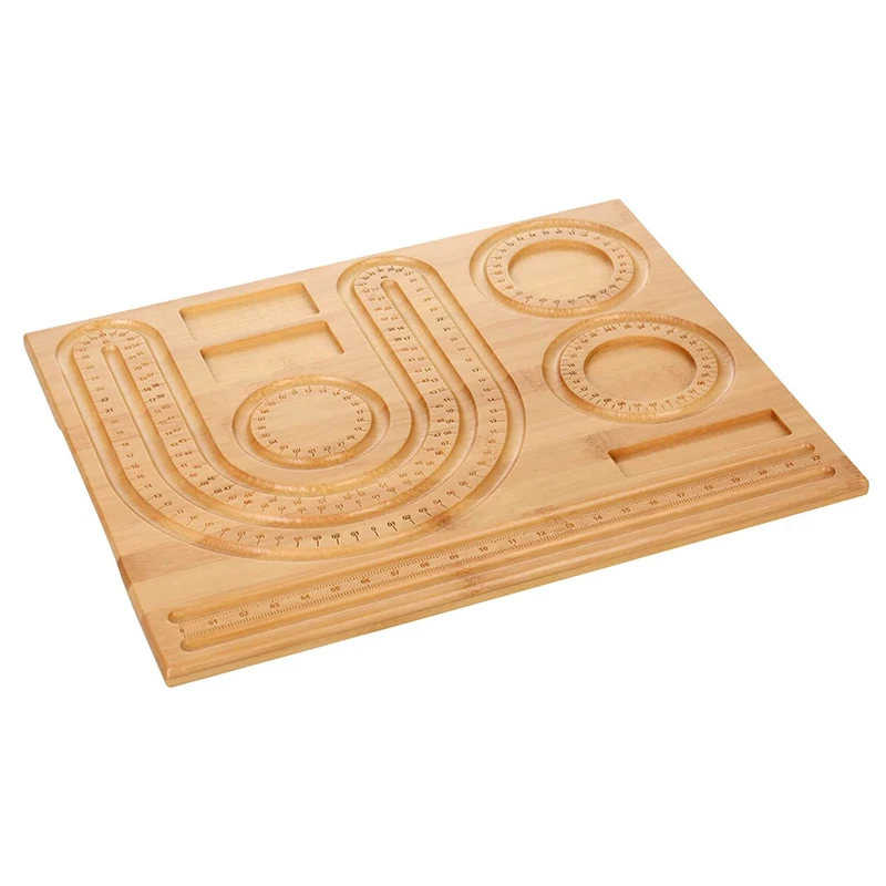Bamboo Combo Beading Board For Necklaces,Bracelet Bead Design Board And