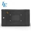 6U Basic IT Wall Mount Network Server Data Cabinet Rack Glass Door Locking Black