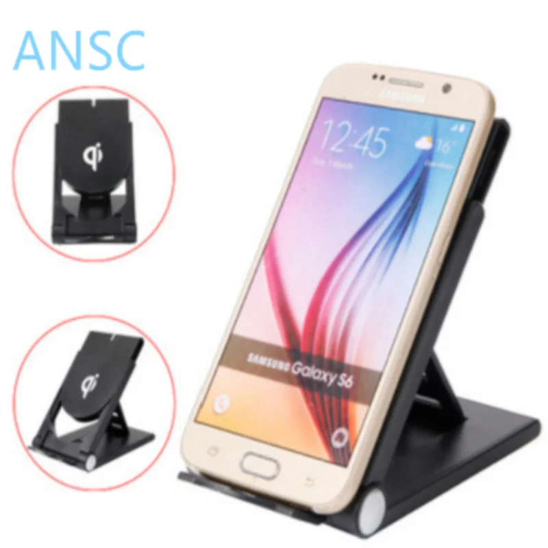 Wholesale hot-selling folding wireless charger Mobile phone bracket Wireless Charging 10W Launch Fast Charging Base