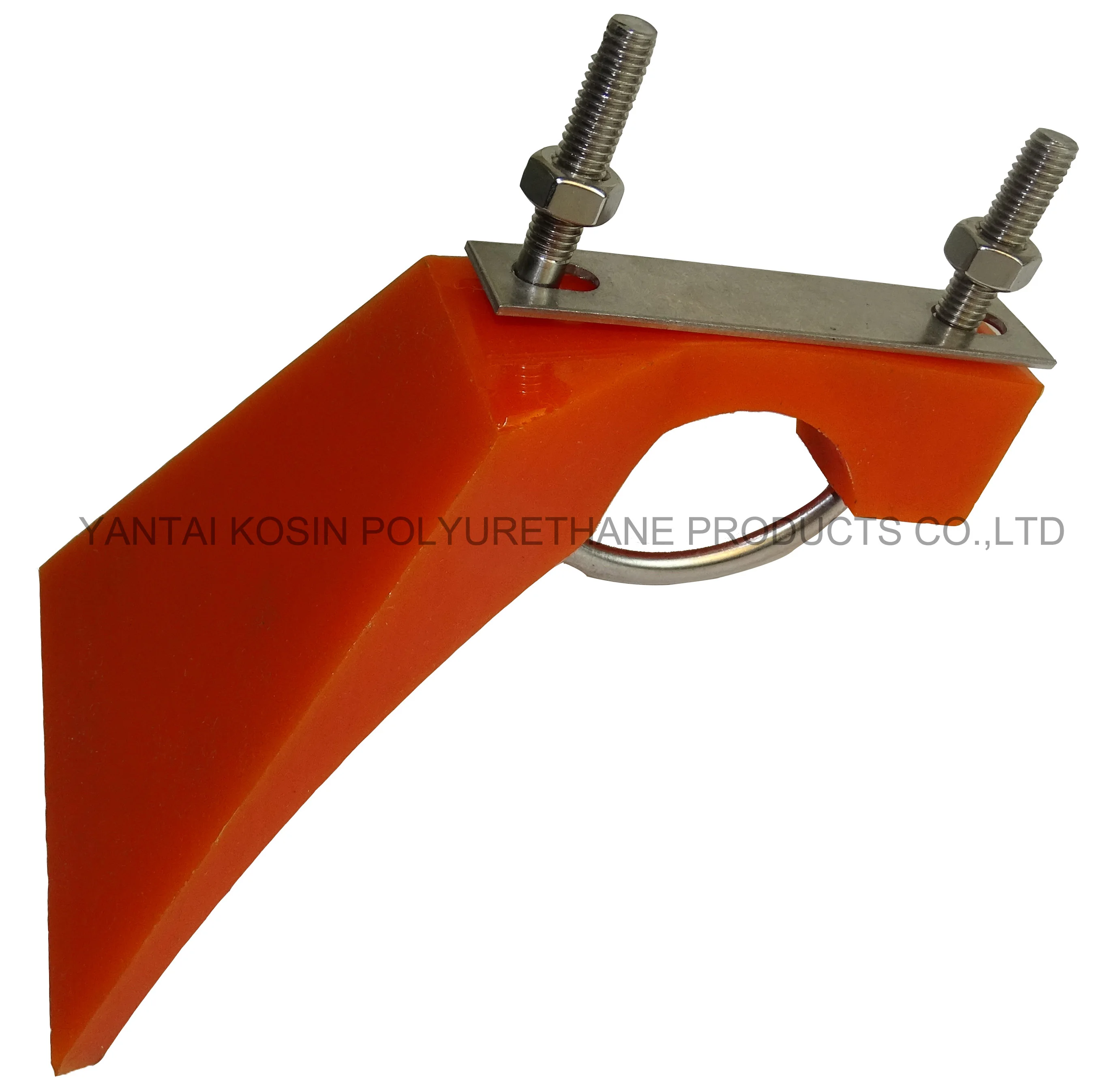 Water Washing Polyurethane Pu Urethane Spray Deflector With Stainless