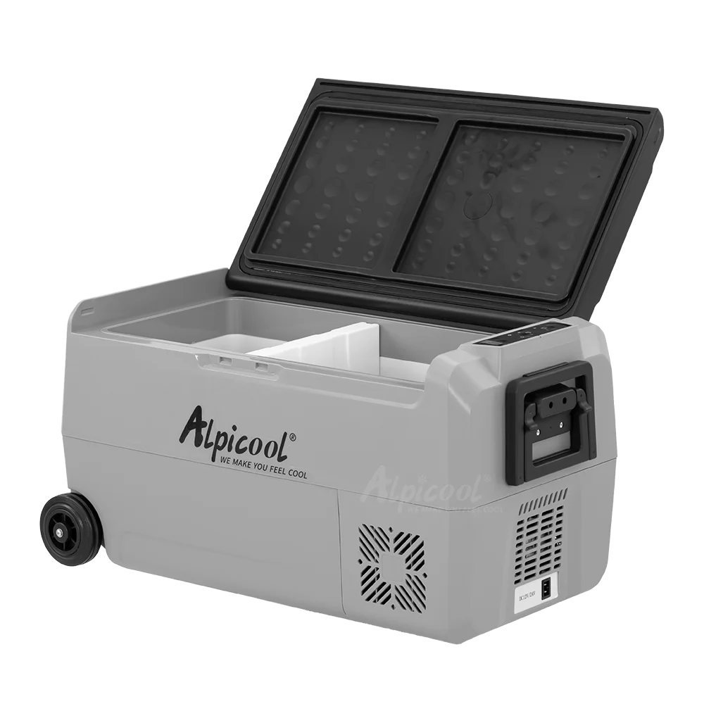 T50 Alpicool 50l Portable Mini Car Fridge Dc Compressor Camping Fridge