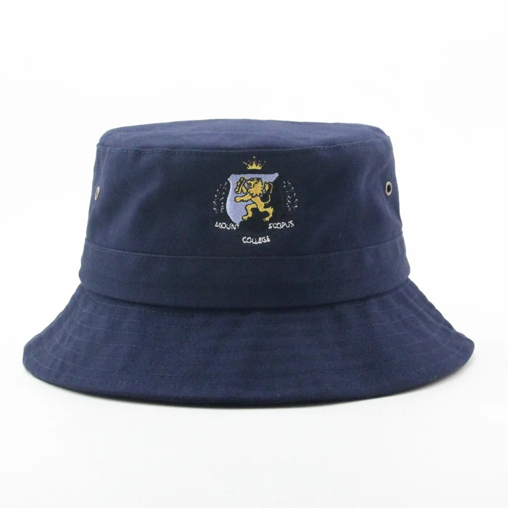 时尚棉空白斗帽定制刺绣渔夫帽