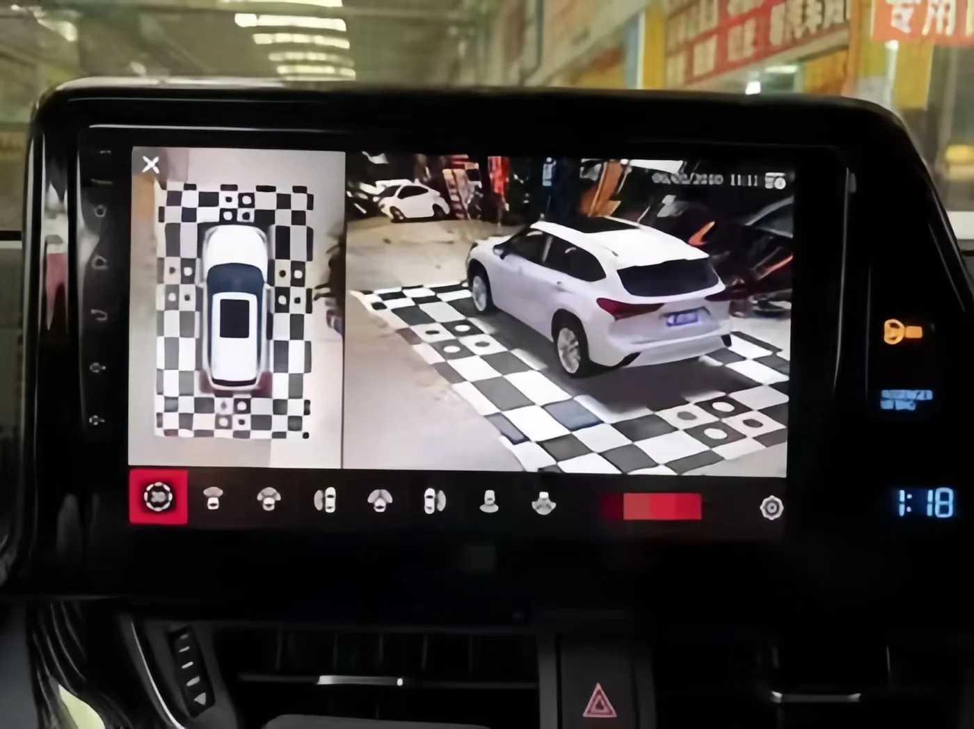 Super 3d 360 Camera System Parking Camera Install Cloth Bird View Test ...
