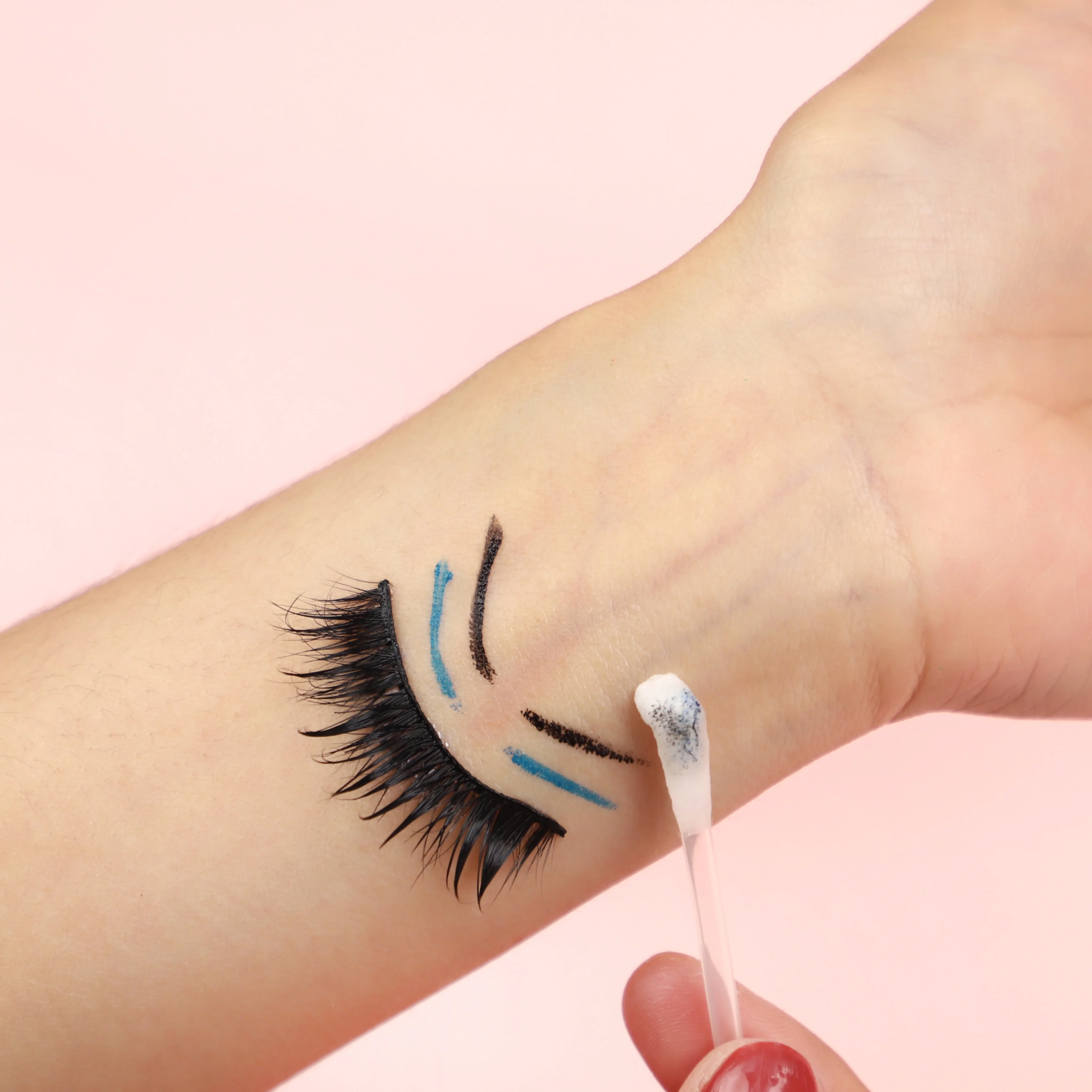 New Products Liquid Filled Cotton Bud Double Head Makeup Eye Cleaning Remover Swab Buy Eye