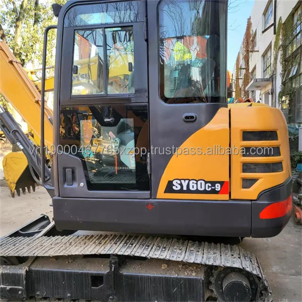 6 Ton Used Sany Sy60 Sy60c Sy60c-9 Crawler Digger Chinese Machine Mini ...