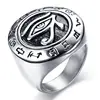 JR2523 Wholesale Antique Jewelry Casting Stainless Steel Wolf Ring