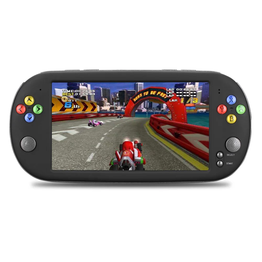 Newest X16 Console 64 Bit 7inch Handheld Arcade Games Console,Video