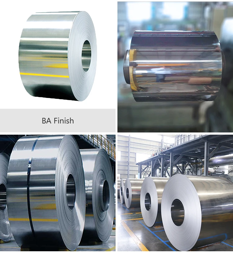 Hot Selling Hongwang Brand 430 304 BA Stainless Steel Coil Price Manufacturer in China