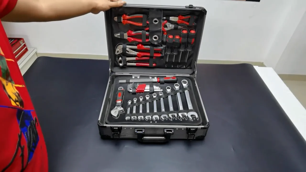 120 Pcs Aluminum Case With Tools Household Repair Hand Tool Set Buy