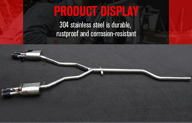 Performance Exhaust Downpipe Muffler  Valvetronic Electronic Exhaust Catback System For BMW Z4 G29 2019-2021