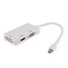 High quality 3 in 1 out mini displayport female to hdmi male vga dvi adapter mini displayport converter cable