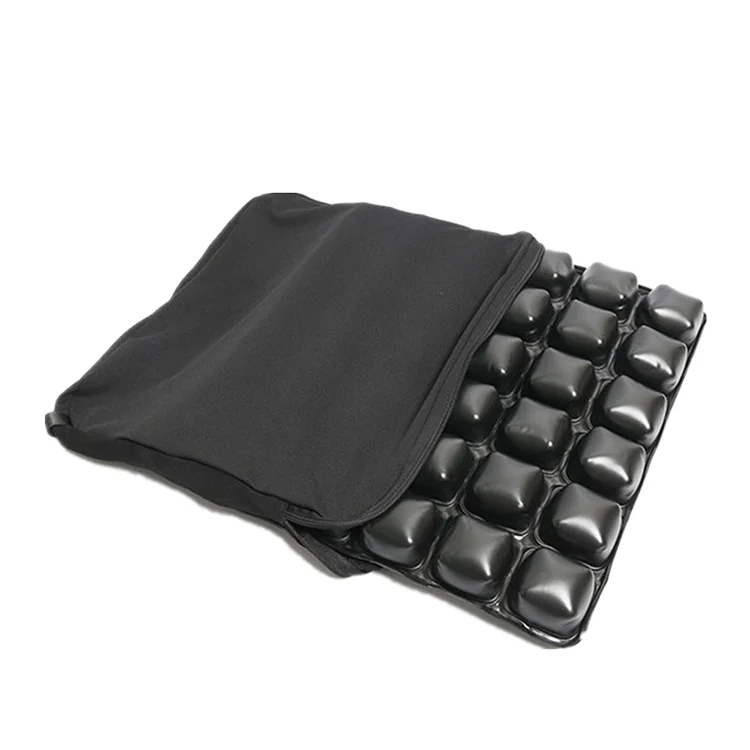 Battery Operated Seat Cushion Alternating Pressure Wheelchair Air Cushion With Battery Pump