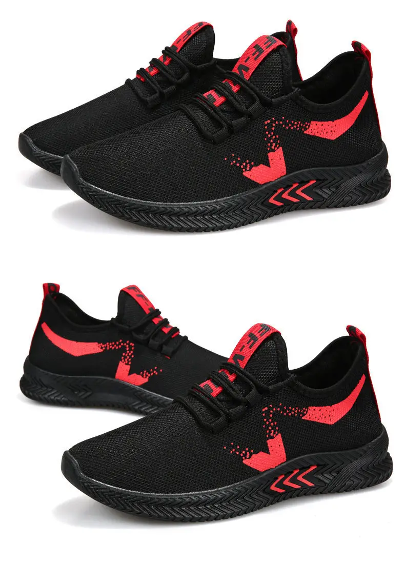Wholesale Cheap Breathable Casual Shoes For Men Light Walking Men Lace