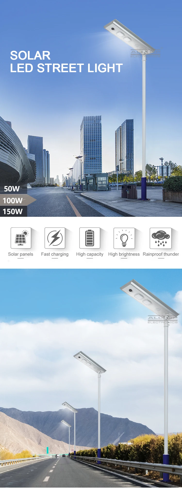 High power Outdoor IP65 waterproof ip65 90watt led street light price