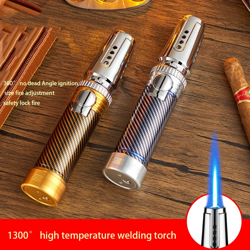 Torch Blue Flame Welding Torch Lighter With Safety Lock Jet Torch Blue