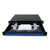 Rack Mount Sliding 19, 24 Port Fiber Optic Patch Panel